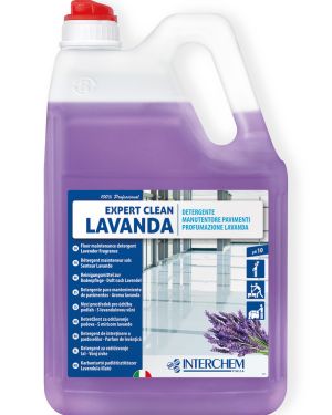 Detergent concentrat pardoseli, Interchem, Expert Clean Lavanda, 5l