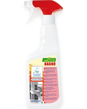 Detergent de baie anticalcar Ecologic, Interchem, VERDE ECO BAGNO, 750ml