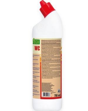 DETERGENT DETARTRANT PENTRU TOALETĂ ECOLOGIC VERDE ECO WC 750ml