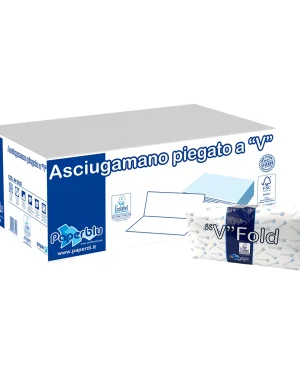 Servetele V Fold 2ply, Paperdi, 21×21, 210 buc