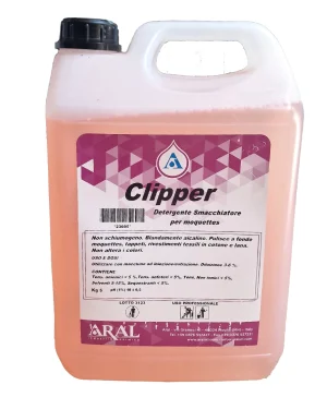 Detergent pentru îndepărtarea petelor de pe covoare, Aral, Clipper, 5l