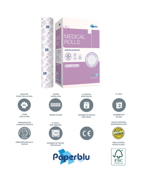 Rola cearceaf medical, Paperdi, 60×80