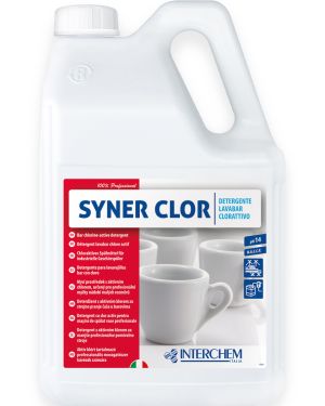 Detergent pentru chiuvete cu acțiune de clor, Interchem, Syner Clor, 6kg