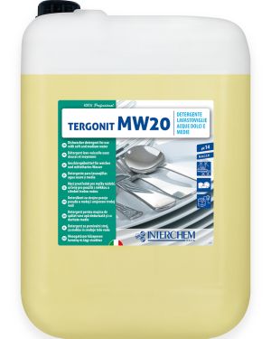 Detergent pentru mașina de spălat vase, pentru apă dulce și medie, Interchem, Tergonit MW 20, 12kg