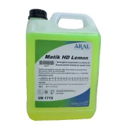 Detergent concentrat cu aroma de lamaie, masini de splat vase, parfum de lamaie, Aral, Matik HD Lemon, 6l